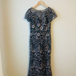 JS Collection Floral Lace Dress